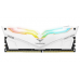 Team Night Hawk White HS with RGB LED 16GB (8GB x 2) DDR4-3200 Gaming Memory